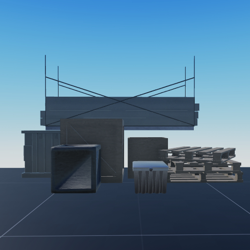 Moody entryway tunnel